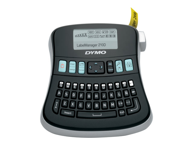 DYMO LabelMANAGER 210D - Beschriftungsgerät - s/w - Thermotransfer