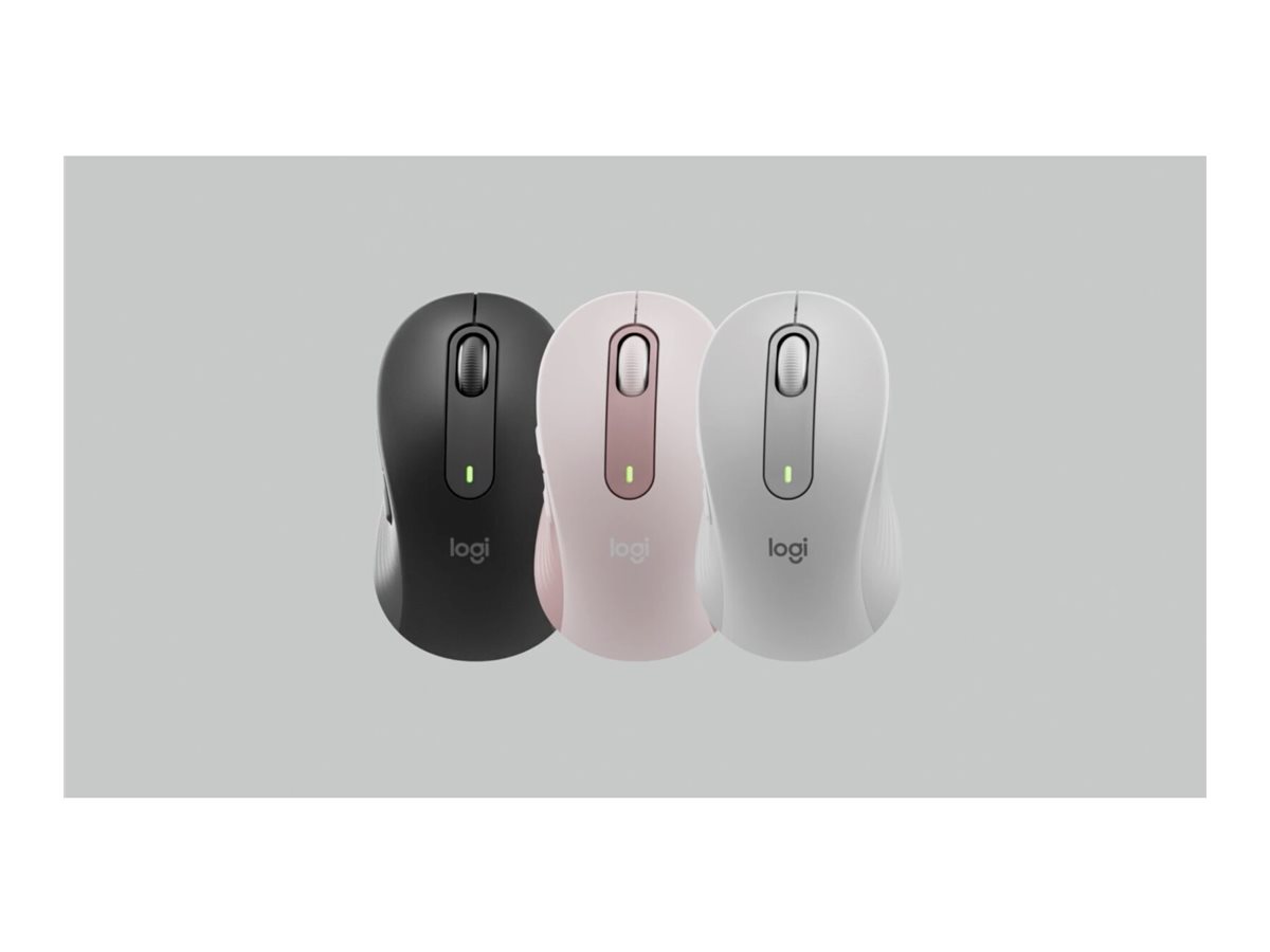 Logitech Signature M650 Large - Maus - Größe L - 2.4 GHz
Bluetooth - Off-White