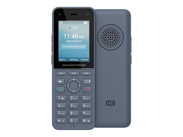 Grandstream WP826 - schnurloses VoIP-Telefon - mit Bluetooth-Schnittstelle - vierweg Anruffunktion