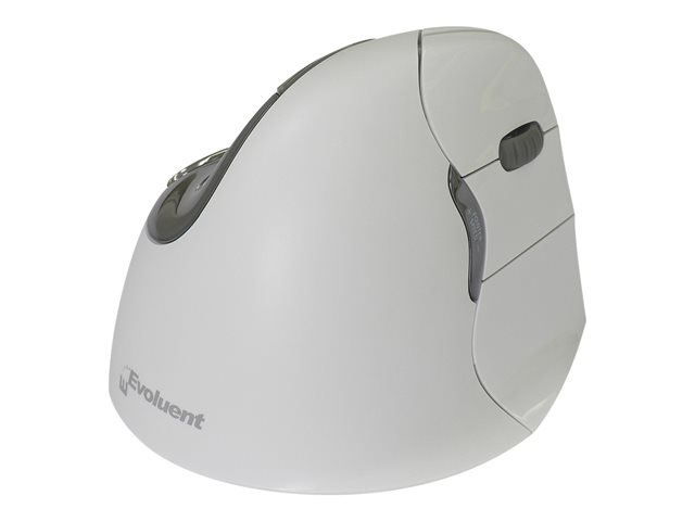 Evoluent VerticalMouse 4 Right Mac - vertikale Maus - Bluetooth - weiß