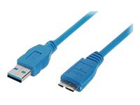 OLEANE Key USB-Kabel - Micro-USB Typ B m bis USB A - 3.0 - 5 m - Kabel - Digital/Daten - 3.0 Kabel Stecker A auf Micro B - 5,0 m