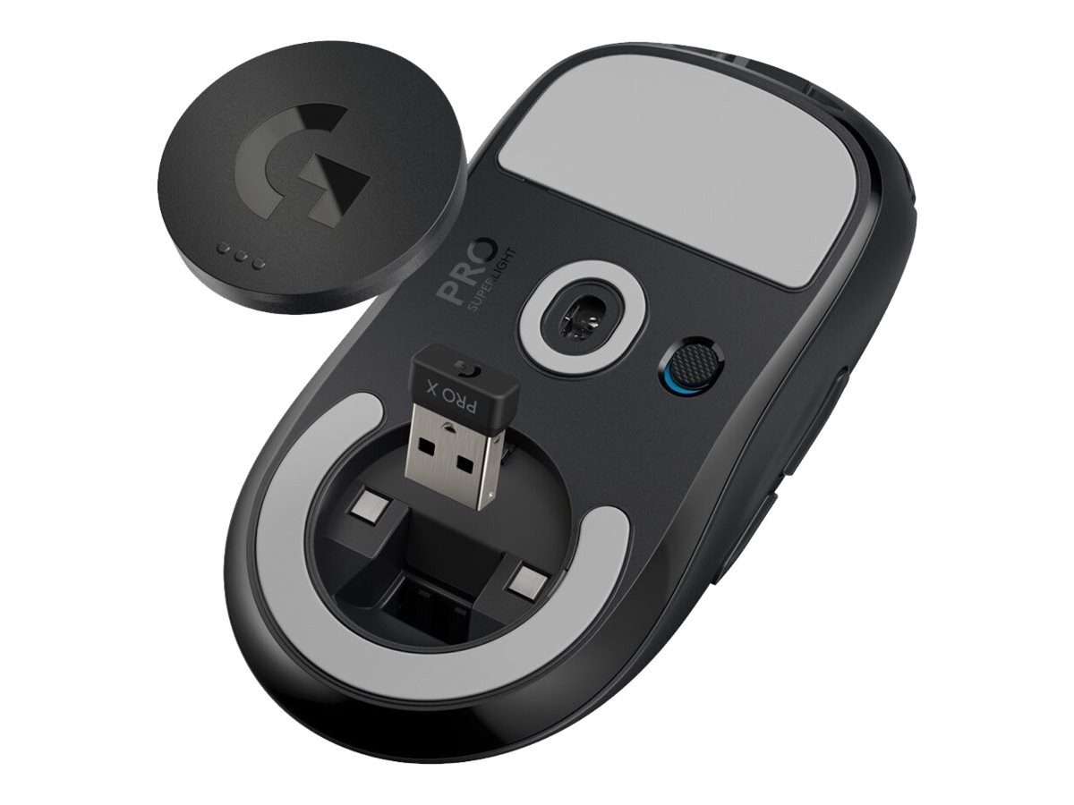Logitech G PRO X SUPERLIGHT - Gaming - Maus - 2.4 GHz - Magenta