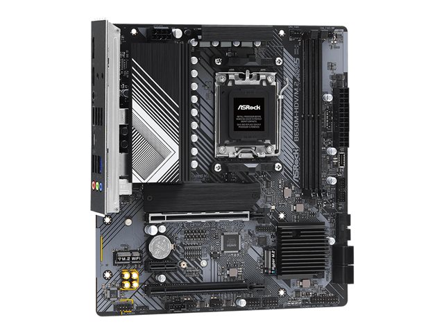 ASRock B650M-HDV/M.2 - Motherboard - micro ATX - Socket AM5 - AMD B650