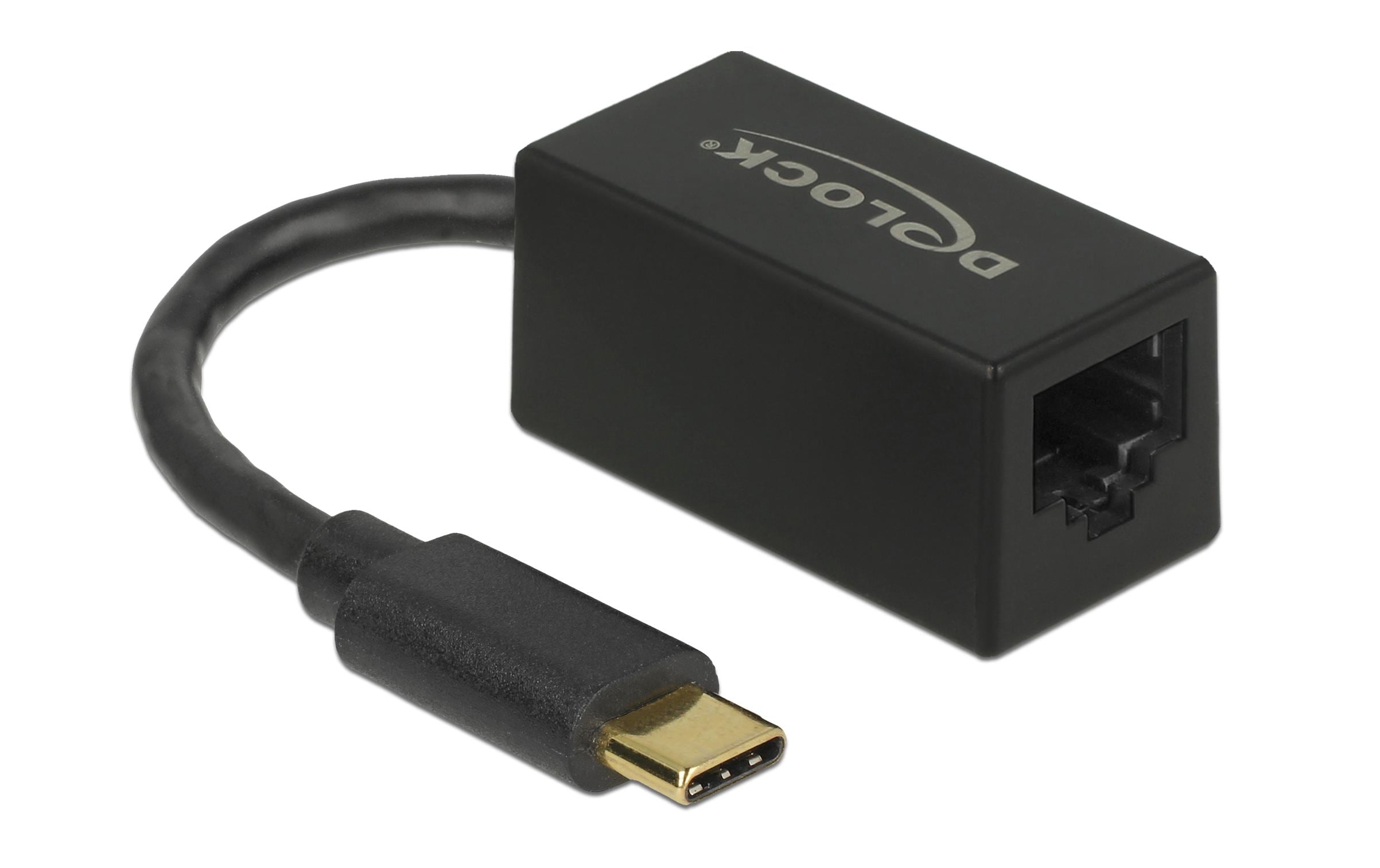 Delock - Netzwerkadapter - USB-C 3.2 Gen 1 - Gigabit Ethernet x 1