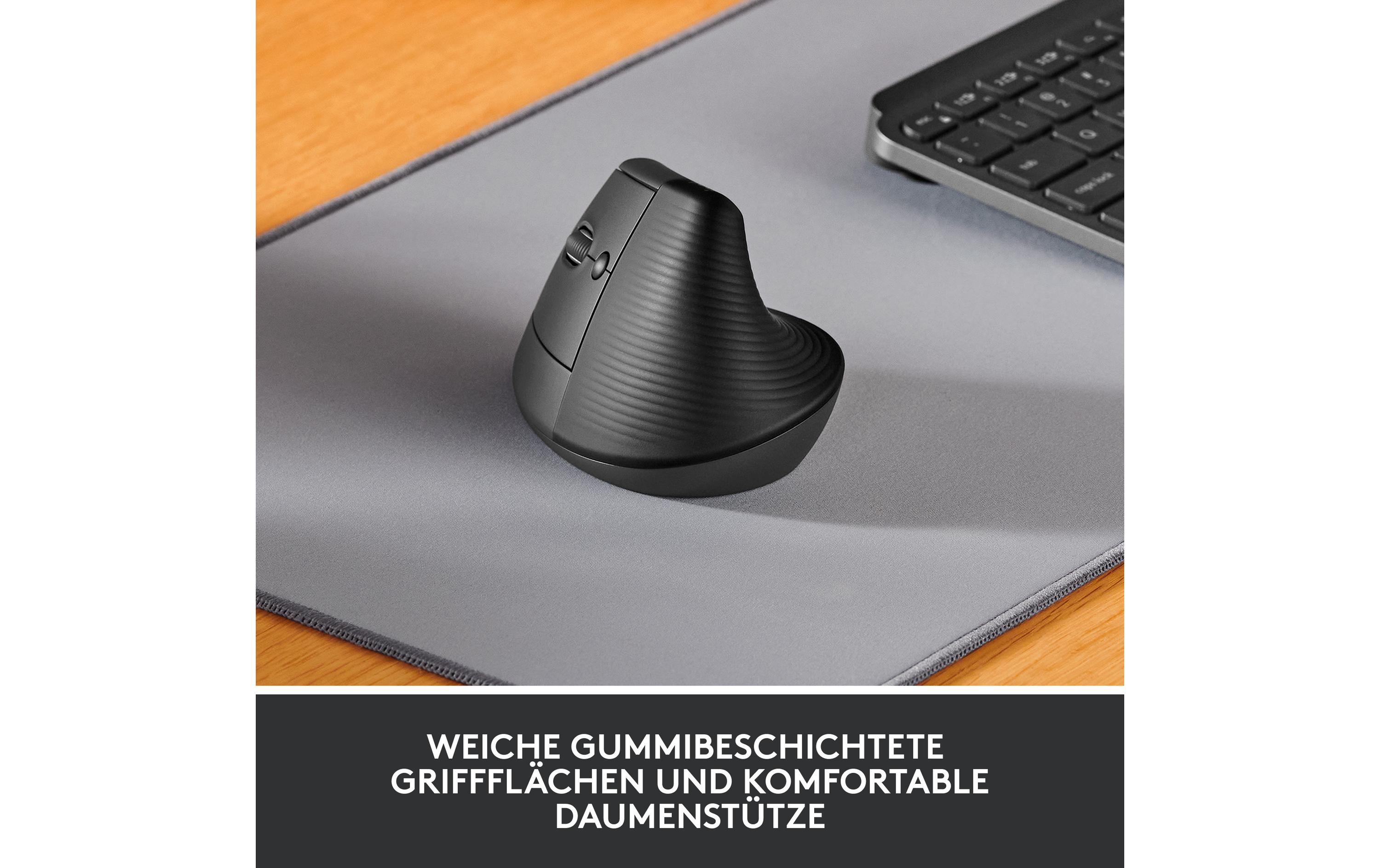 Logitech Ergonomische Maus Lift Left Graphite