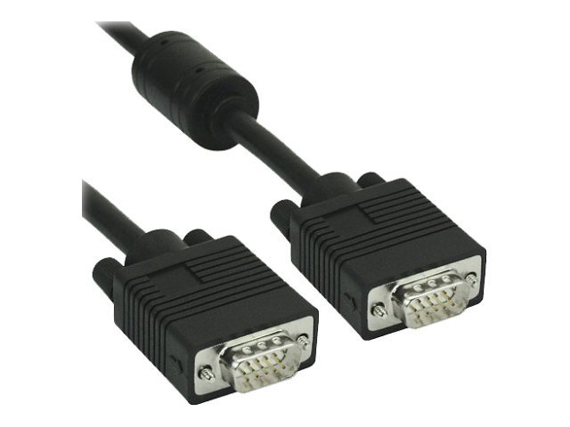 InLine - VGA-Kabel - HD-15 ohne Pol 9 (M) zu HD-15 ohne Pol 9 (M) - 3 m - geformt - Schwarz