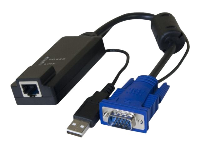 DEXLAN - Sender und Empfänger - KVM-Extender - über CAT 5 - PS/2, USB - bis zu 100 m