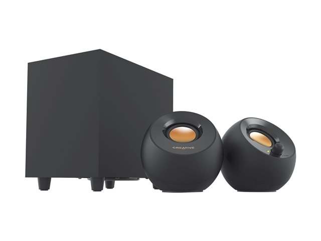 Creative Pebble Plus - Lautsprechersystem - für PC