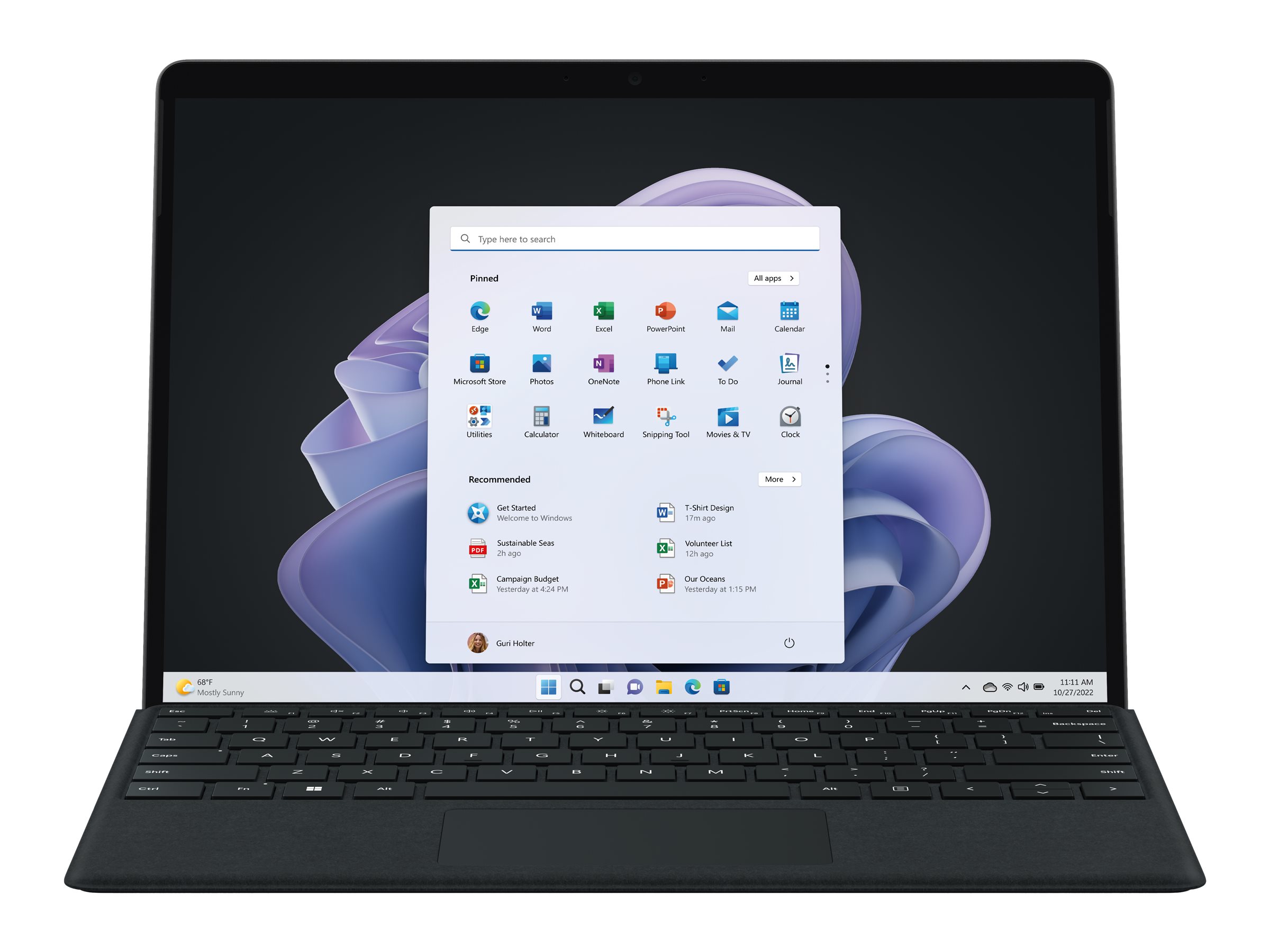 Microsoft Surface Pro 9 for Business - Tablet - Intel Core i5 1245U / 1.6 GHz - Evo - Win 11 Pro - Intel Iris Xe Grafikkarte - 8 GB RAM - 256 GB SSD - 33 cm (13") Touchscreen 2880 x 1920 @ 120 Hz - Wi-Fi 6E - Graphite