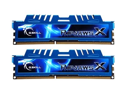 G.Skill Ripjaws-X - DDR3 - Kit - 16 GB: 2 x 8 GB - DIMM 240-PIN - 2400 MHz / PC3-19200 - ungepuffert