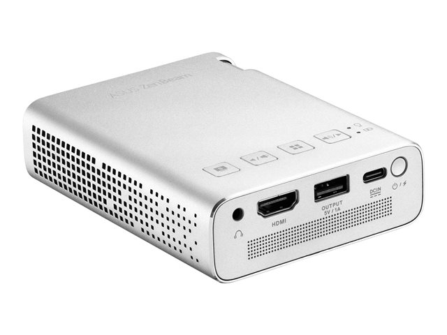 ASUS ZenBeam E1R - DLP-Projektor - Wi-Fi - Silber
