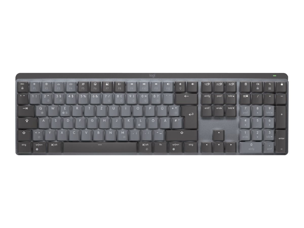 Logitech Master Series MX Mechanical - Tastatur - QWERTZ - Deutsch - Graphite Eingabegerät