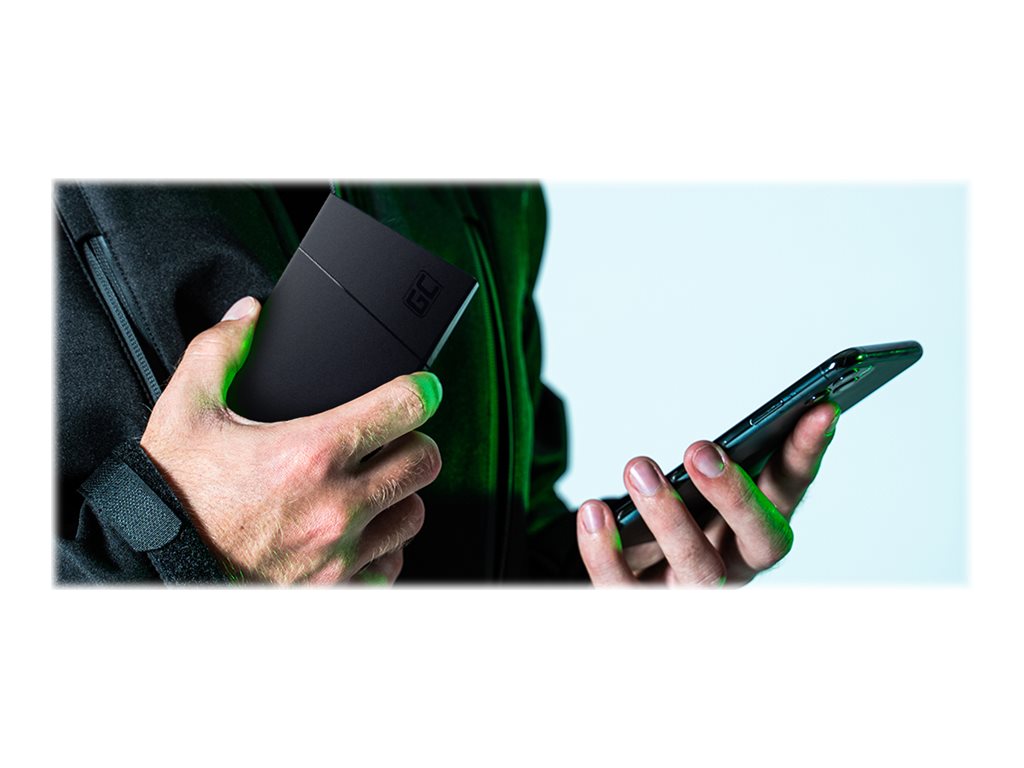 Green Cell PowerPlay 10S Powerbank - Li-Pol - 2 x USB
24 pin USB-C - 18 Watt