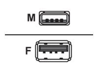 Equip - USB-Verlängerungskabel - USB (M) zu USB (W) - USB 2.0 - 5 m - Schwarz