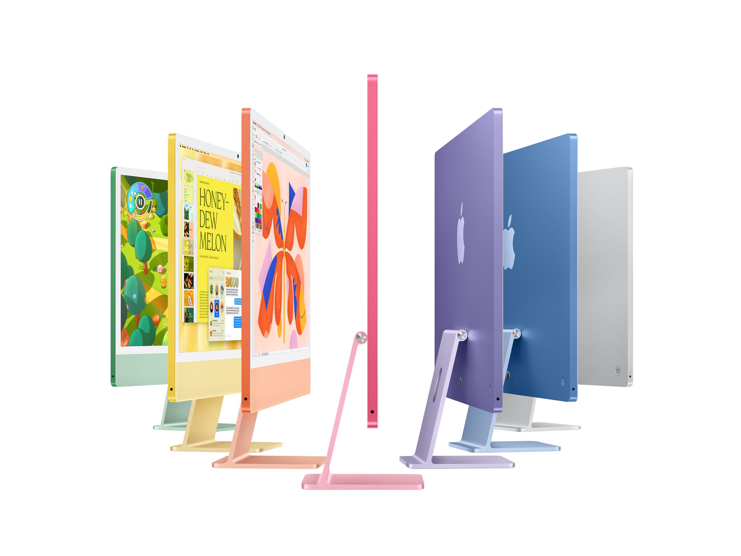 Apple iMac with 4.5K Retina display - All-in-One (Komplettlösung) - M4 - 16 GB - SSD 256 GB - LED 61 cm (24") - Deutsch