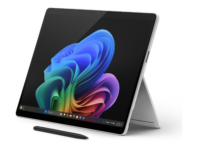 Microsoft Surface Pro 11 - Tablet - Snapdragon X Elite - Win 11 Pro - Qualcomm Adreno - 16 GB RAM - 512 GB SSD - 33 cm (13") OLED Touchscreen 2880 x 1920 @ 120 Hz - Bluetooth, Wi-Fi 7 - 5G NR - Platin