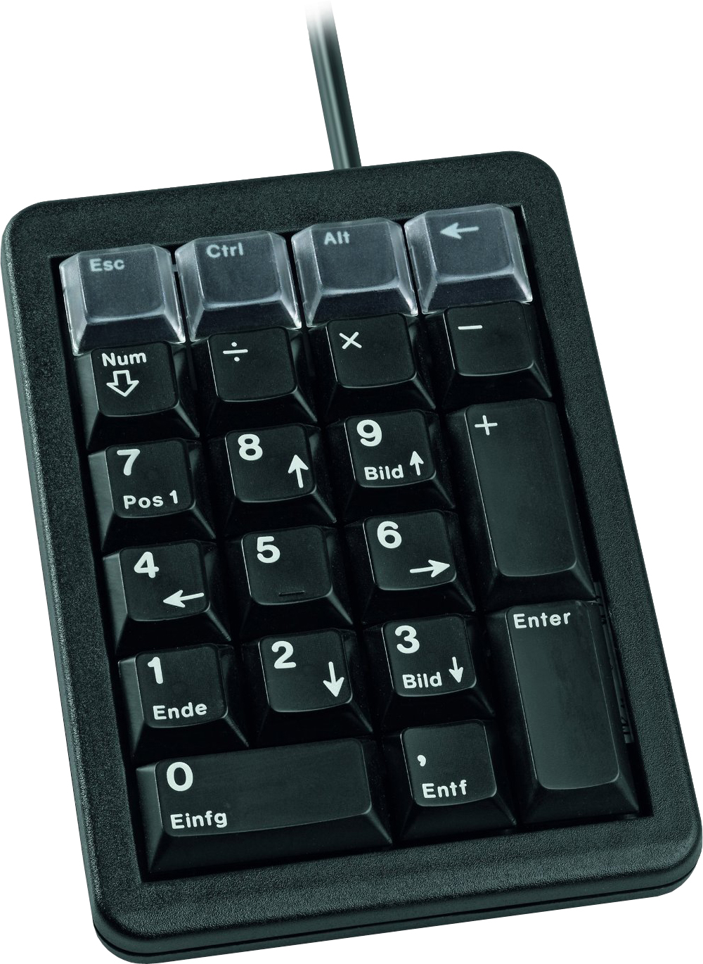CHERRY Keypad G84-4700 - Tastenfeld - Deutsch - Schwarz Eingabegerät