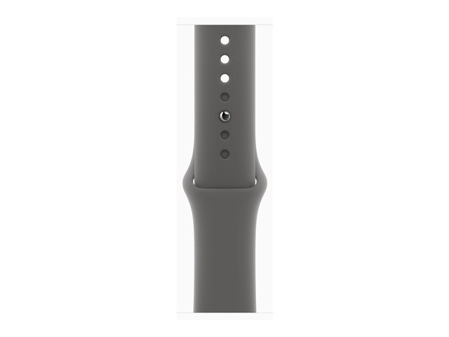 Apple Watch Series 10 GPS + Cellular 46mm Natural Titanium Case mit Stone Grey Sport Band - M/L (MWYA3QF/A)
