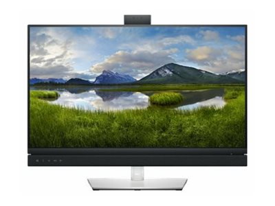 Dell 27 Video Conferencing Monitor C2722DE - LED-Monitor - 68.47 cm (27") - 2560 x 1440 WQHD @ 60 Hz - IPS - 350 cd/m² - 1000:1 - 6 ms - HDMI, DisplayPort, USB-C - Lautsprecher