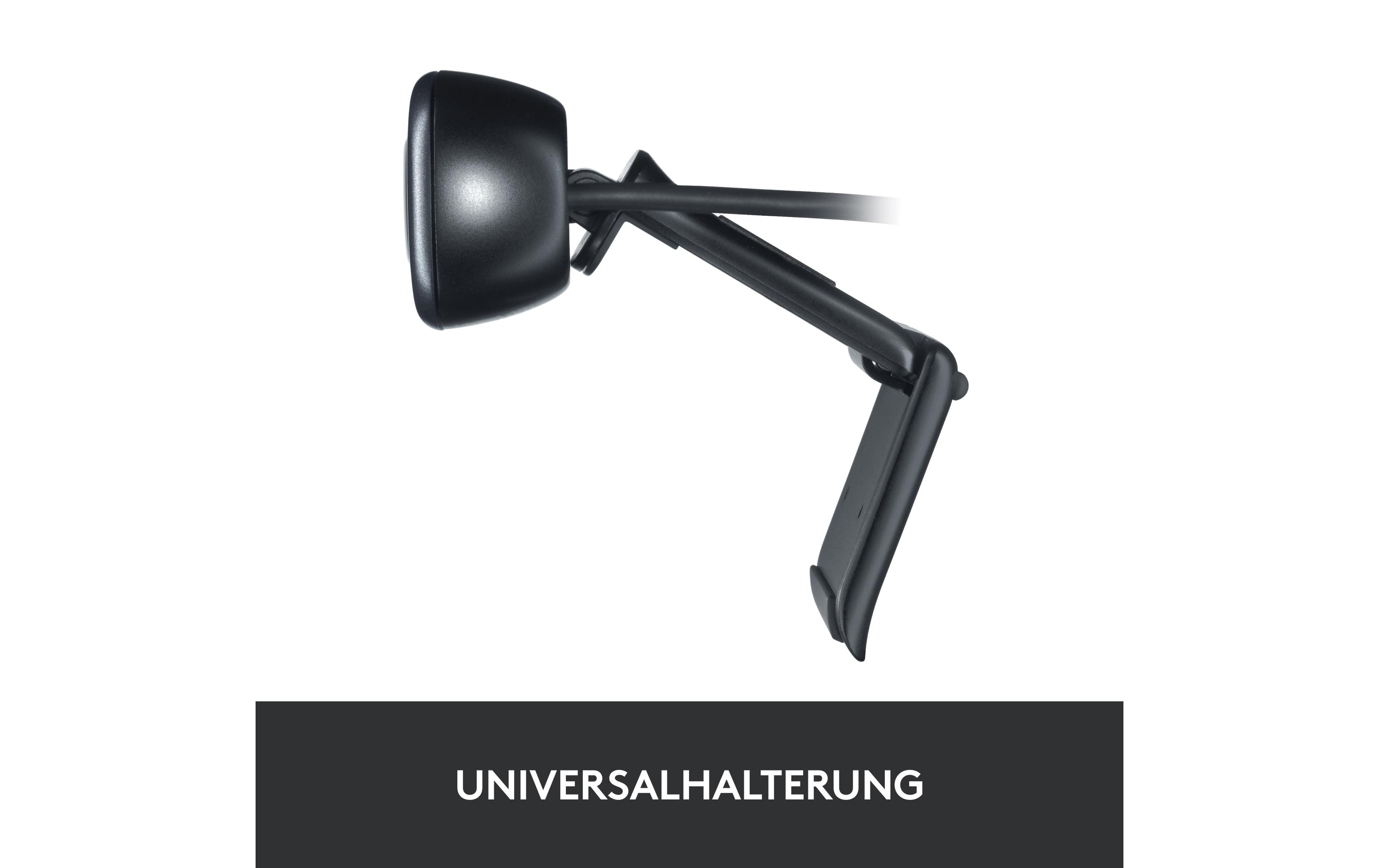 Logitech HD Webcam C310 - Webcam - Schwarz - 1280 x 720 - Audio - USB 2.0