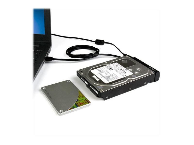 StarTech.com USB 3.1 (10Gbit/s) Adapter Kabel für 2
5" und 3
5" SATA SSD/HDD Laufwerke - Unterstützt SATA III - Speicher-Controller - SATA 6Gb/s - USB 3.1 (Gen 2)
