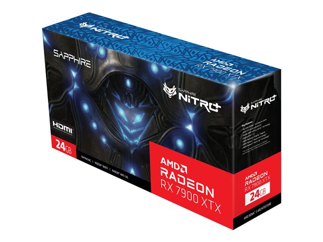 Sapphire NITRO+ Radeon RX 7900 XTX Vapor-X - Grafikkarten - Radeon RX 7900 XTX - 24 GB