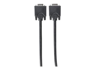 Manhattan VGA Monitor Cable
1.8m
Black
Male to Male
HD15
Cable of higher SVGA Specification (fully compatible)
Fully Shielded
Lifetime Warranty
Polybag - VGA-Kabel - HD-15 (VGA) zu HD-15 (VGA) - 1.8 m