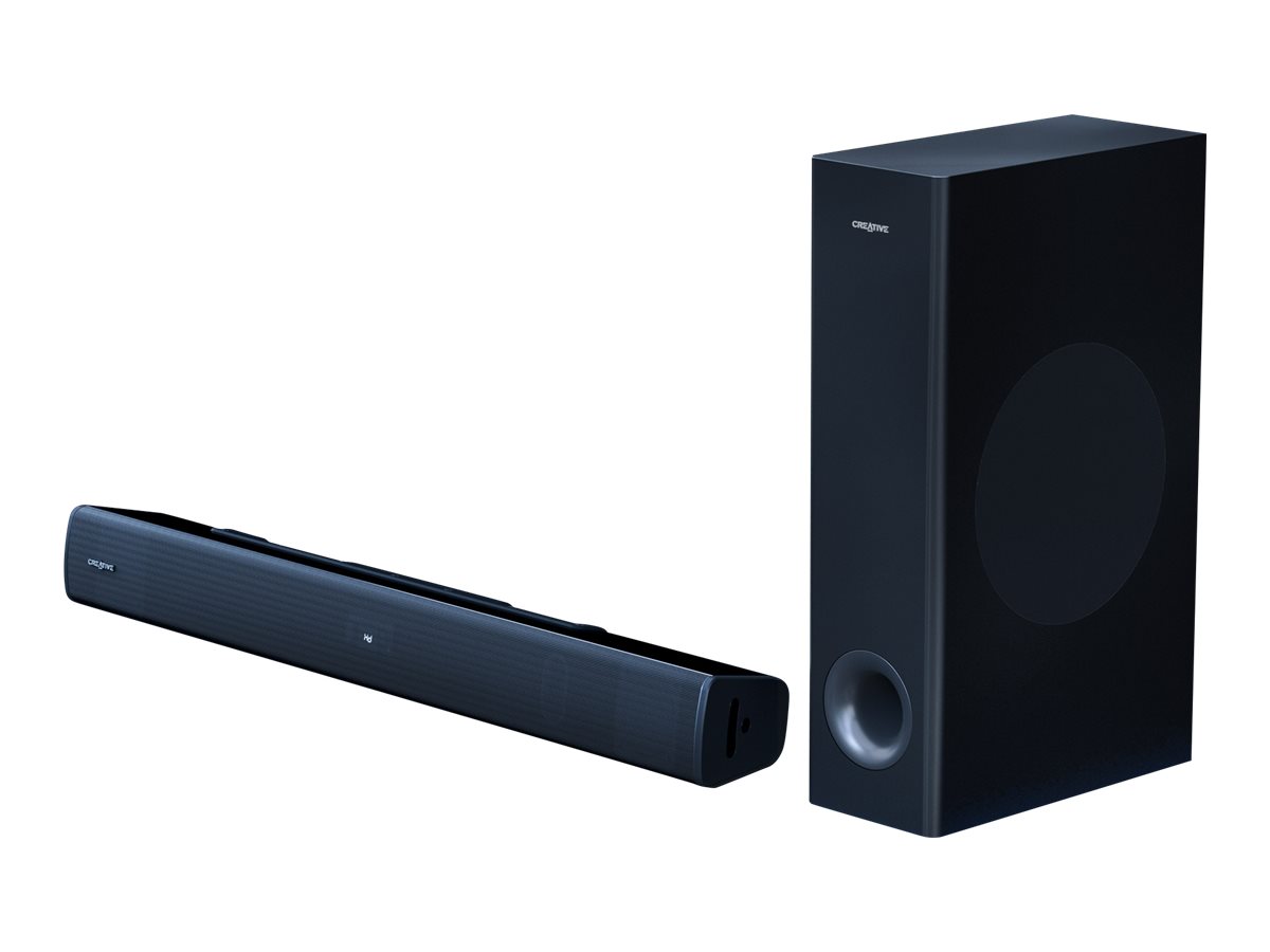 Creative Stage V2 - Soundleistensystem - für TV/Monitor - kabellos