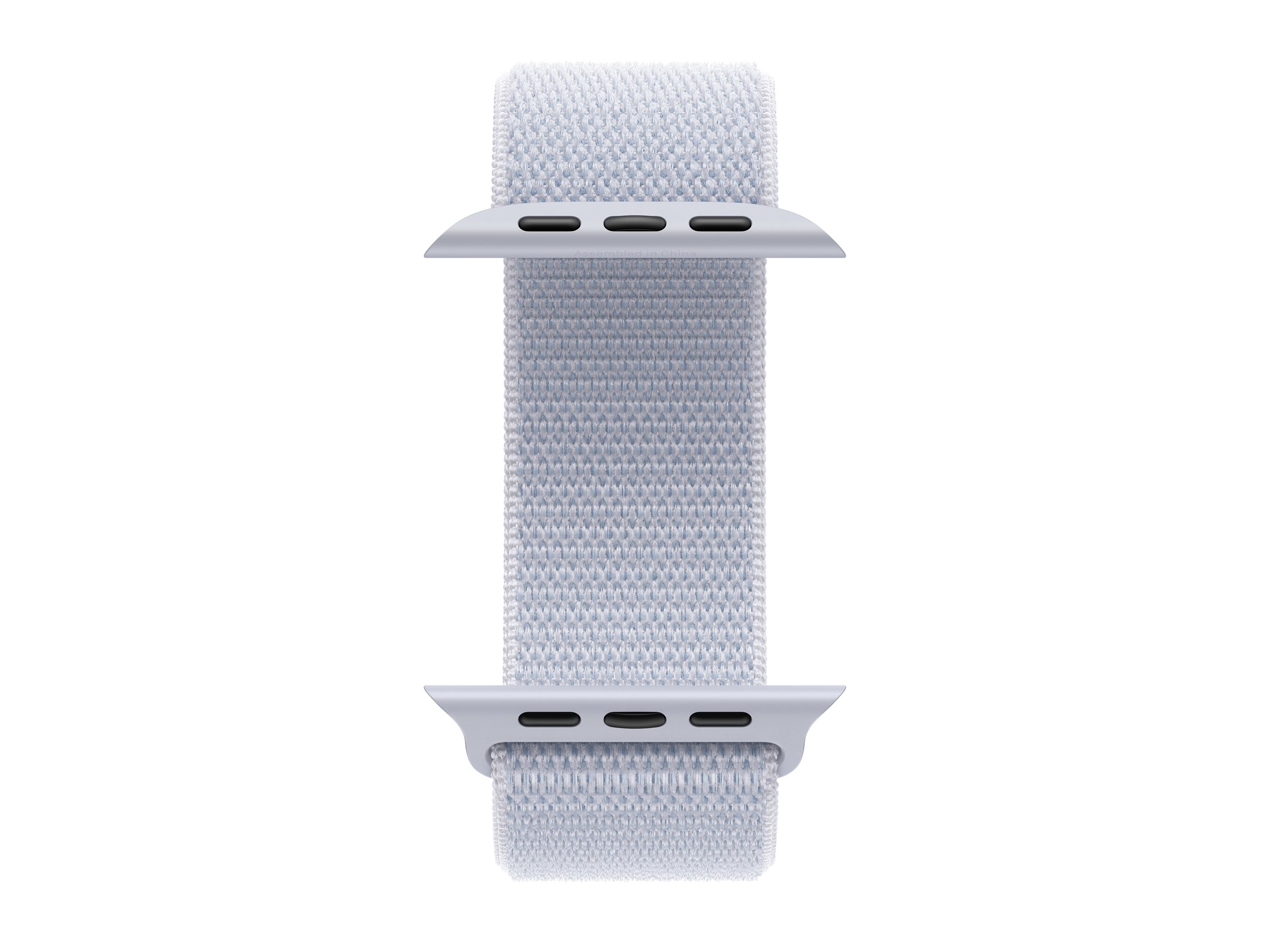 Apple Watch Series 10 GPS + Cellular 46mm Silver Aluminium Case mit Blue Cloud Sport Band (MWY23QF/A)
