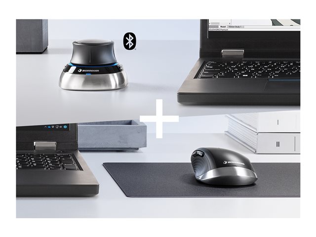 3Dconnexion SpaceMouse Wireless Kit 2 - 3D-Maus - 2.4 GHz