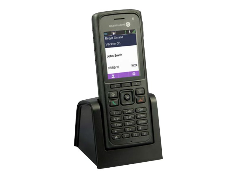 Alcatel-Lucent 8262 DECT - Schnurloses Digitaltelefon - mit Bluetooth-Schnittstelle - IP-DECTGAP - Schwarz
