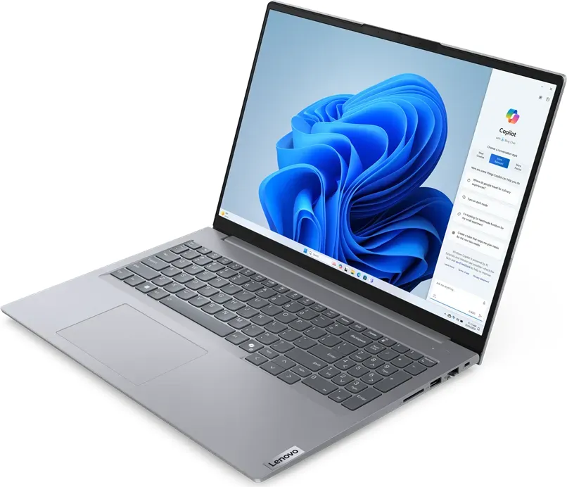 Lenovo ThinkBook 16 G7 ARP 21MW 40.6 cm (16") Notebook - AMD Ryzen 5 7535HS / 3.3 GHz - Win 11 Pro - Radeon 660M - 32 GB RAM - 1 TB SSD NVMe - IPS 1920 x 1200 - Wi-Fi 6E, Bluetooth - Arctic Grey - kbd: Deutsch
