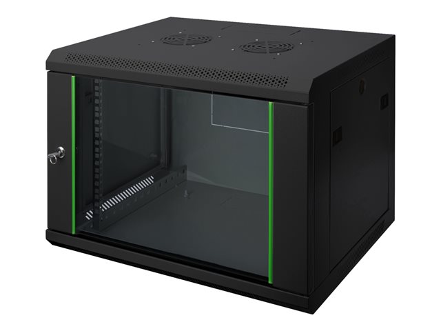 DIGITUS Dynamic Basic DN-19 16-U-EC-SW - Schrank - 12U