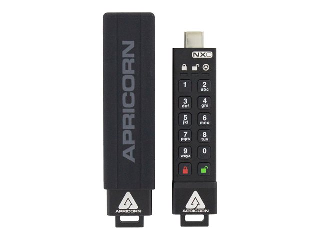 Apricorn Aegis Secure Key 3NXC - USB-Flash-Laufwerk - 64 GB - TAA-konform