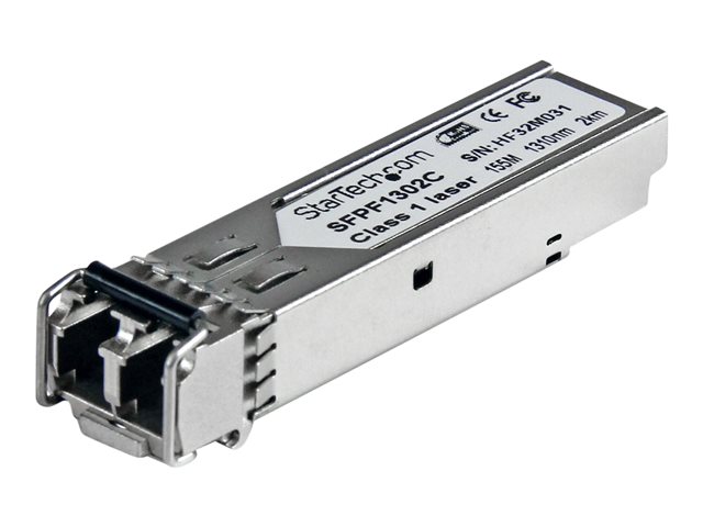 StarTech.com Cisco kompatibles 100MBit/s SFP Transceiver Modul MM LC - Mini-GBIC bis 2Km - LWL / Glasfaser Transceiver mit DDM 1310nm - SFP (Mini-GBIC)-Transceiver-Modul - 100Mb LAN