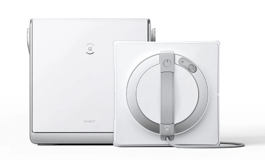ECOVACS WINBOT W2 OMNI Weiß Fensterputz-Roboter mit tragbarer Basisstation