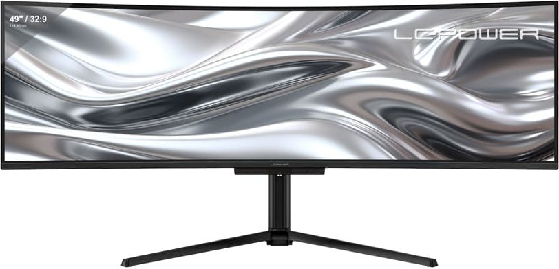 LC Power Curved Gaming-Monitor LC-M49QCO QD-OLED-Display 124,46 cm (49") DQHD, QD-OLED /Non-Glare, 0,03 ms
