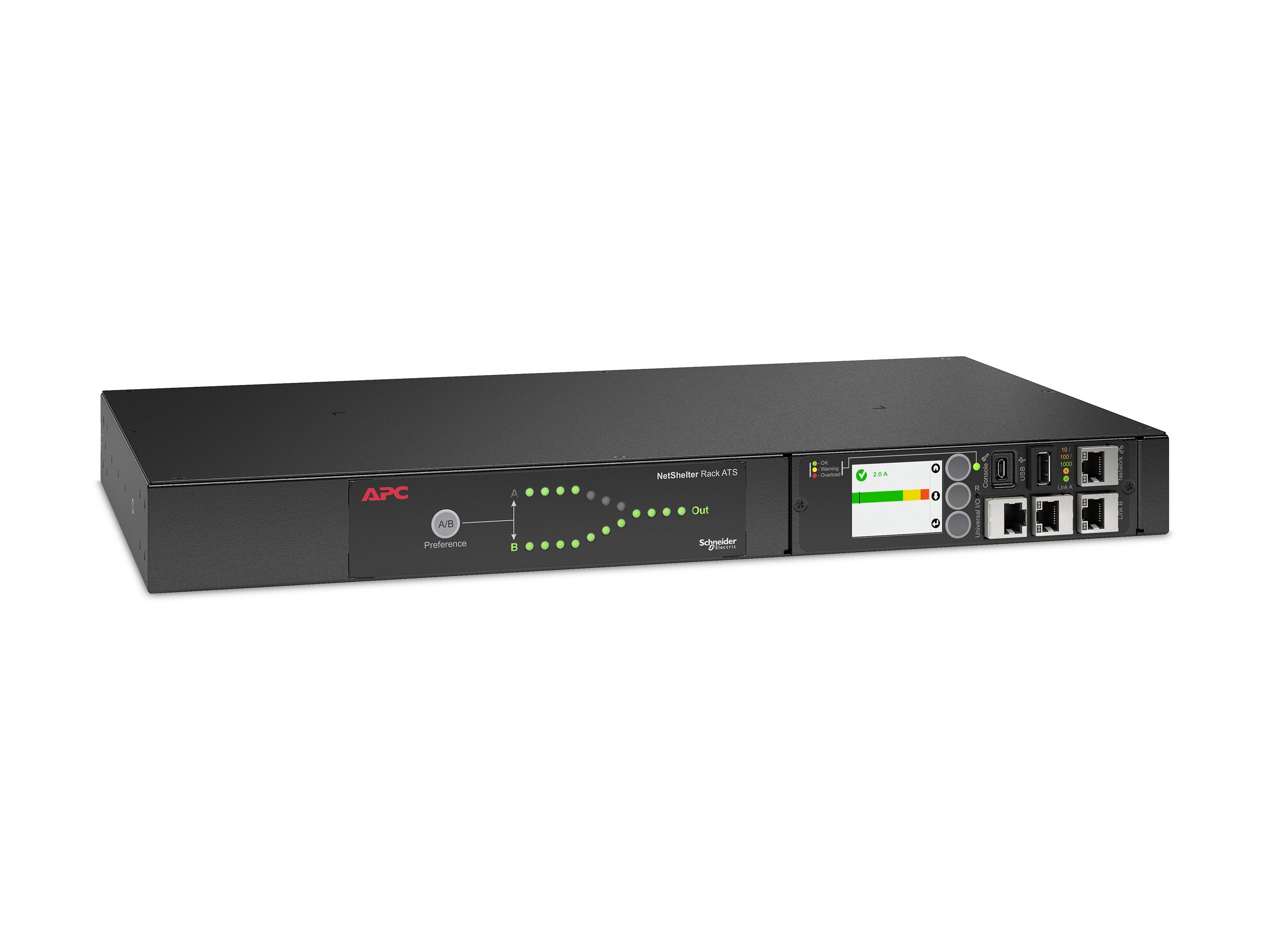APC NetShelter - automatisches NetzumschaltgerÃ¤t - 3700 VA