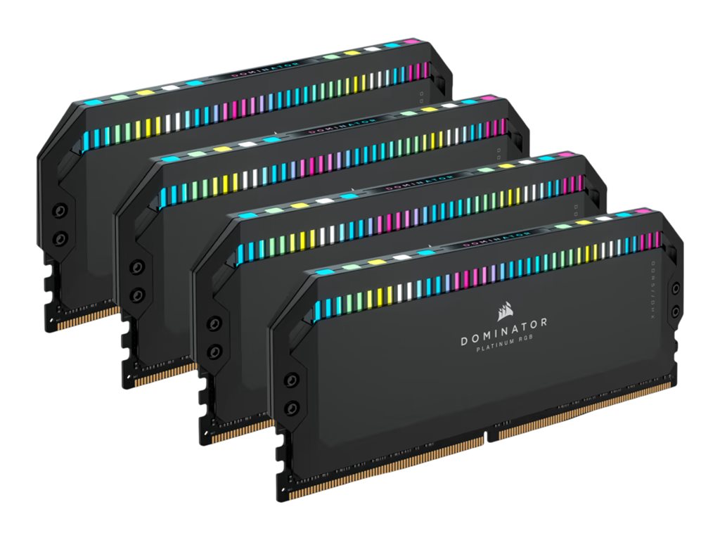 CORSAIR Dominator Platinum RGB - DDR5 - Kit - 64 GB: 4 x 16 GB - DIMM 288-PIN - 6200 MHz / PC5-49600