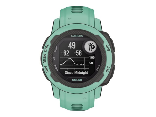 Garmin Instinct 2S Solar - Neo Tropic - Sportuhr mit Band - 32 MB