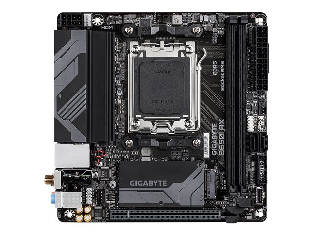 Gigabyte B650I AX - 1.0 - Motherboard - Mini-ITX - Socket AM5 - AMD B650