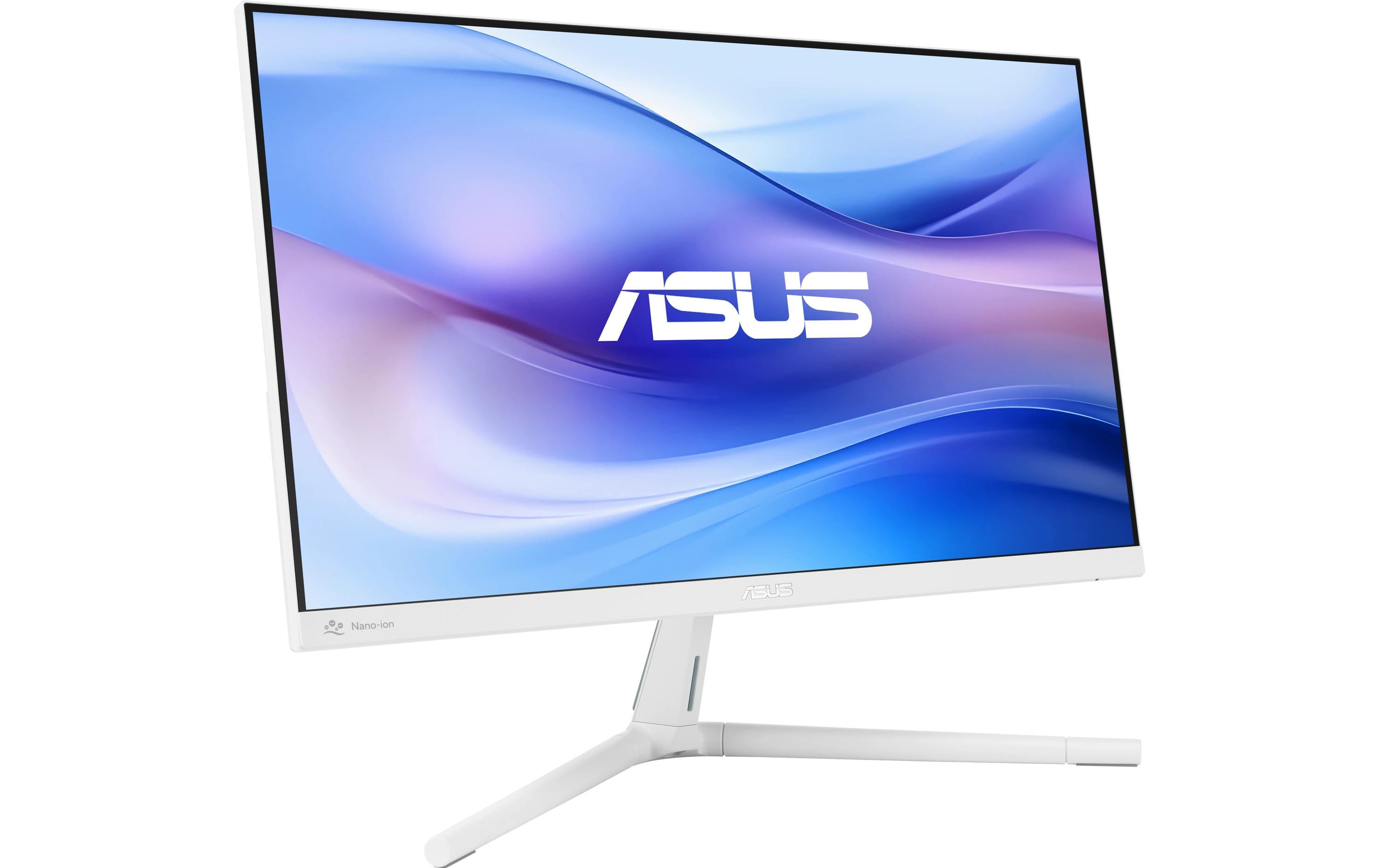 ASUS VU249HFI-W - LED-Monitor - 61 cm (24") (23.8" sichtbar) - 1920 x 1080 Full HD (1080p) @ 100 Hz - IPS - 250 cd/m² - 1300:1 - 1 ms - HDMI - weiß