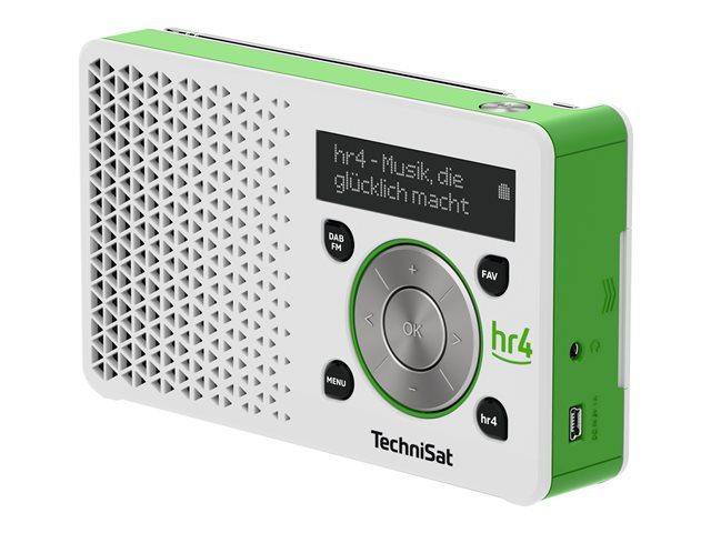 TechniSat DigitRadio 1 - hr4 Edition - tragbares DAB-Radio