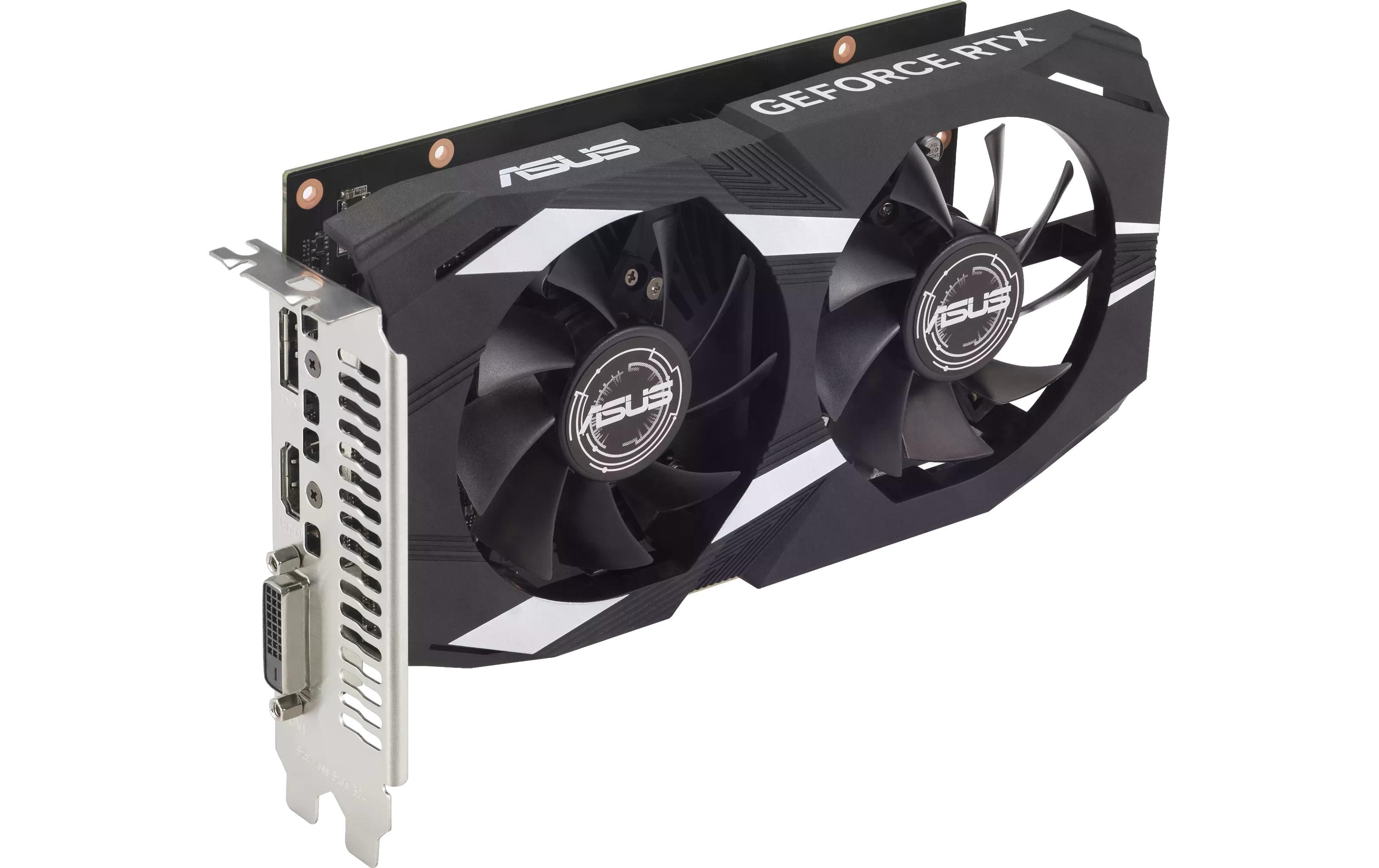 ASUS DUAL GeForce RTX 3050 Gaming Grafikkarte, 6GB GDDR6, HDMI, DP