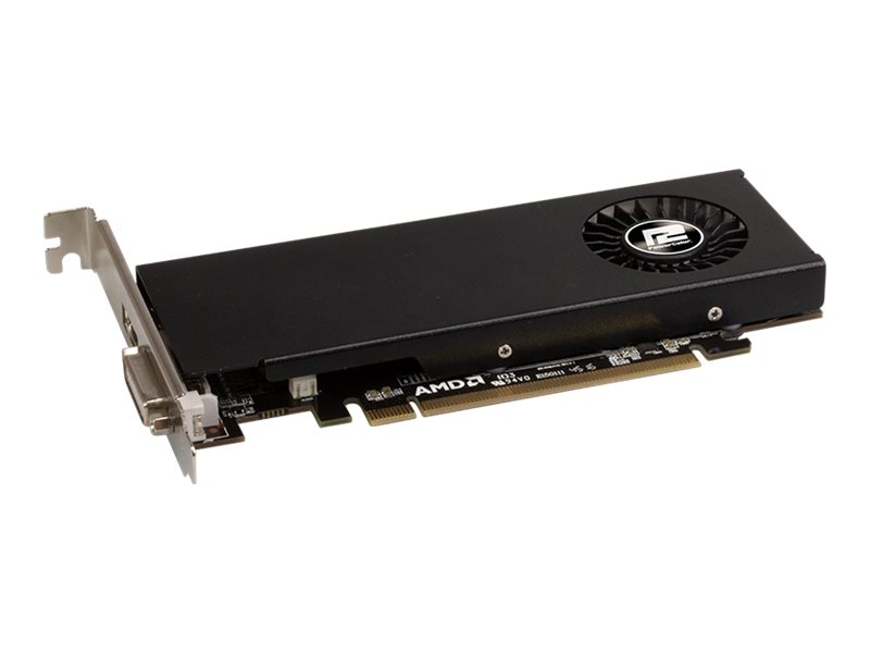 PowerColor Red Dragon Radeon RX 550 - Grafikkarten - Radeon RX 550 - 4 GB GDDR5 - PCIe 3.0 Low-Profile - DVI, HDMI