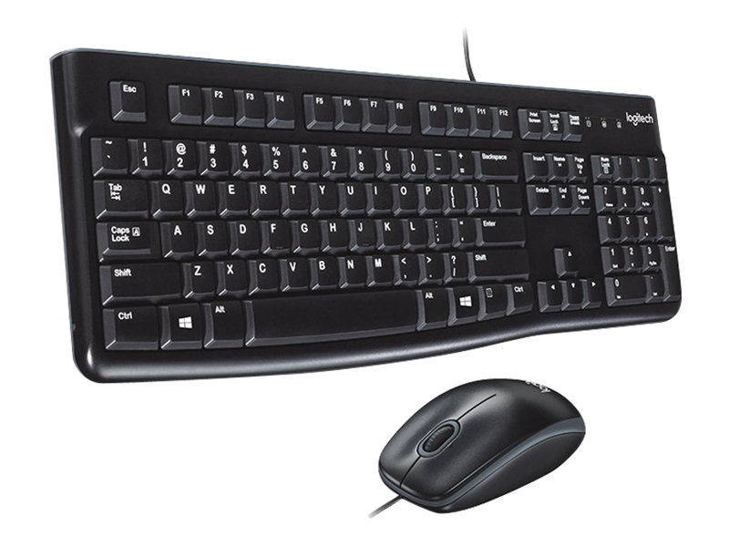 Logitech Desktop MK120 - Tastatur-und-Maus-Set - Deutsch Eingabegerät