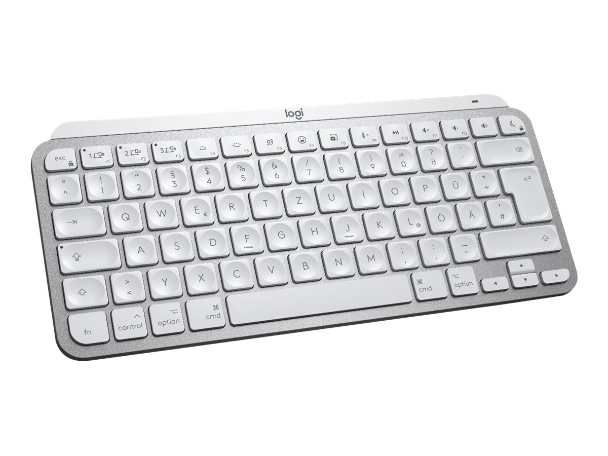 Logitech MX Keys Mini for Mac - Tastatur - QWERTZ - Deutsch - Pale Gray Eingabegerät