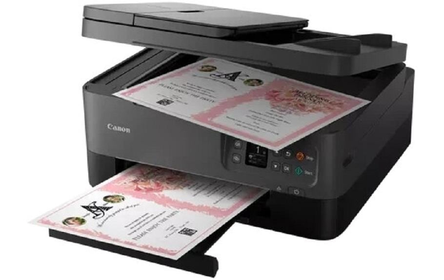 Canon PIXMA TS7450i - 3in1 Multifunktionsdrucker Drucken, Kopieren und Scannen in A4