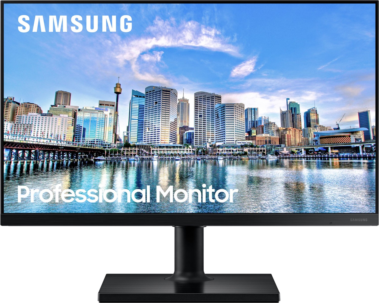 Samsung T45F - 61 cm (24") - 1920 x 1080 Pixel - Full HD - LED - 5 ms - Schwarz - IPS - FHD (1920 x 1080) - 16:9 - 250 cd/? - 178°/178° - Max 16.7M - 75Hz - 5 ms - FreeSync - 539.2 x 370.9 x 224.0 mm