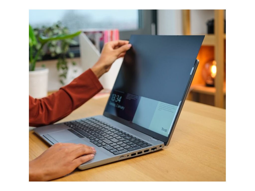 Trust Primo - Blickschutzfilter für Notebook - Schiebemontage (15.6") - Schwarz